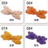 Direct sales color butterfly button children's cheongsam and Hanfu button performance decorative button Specification image